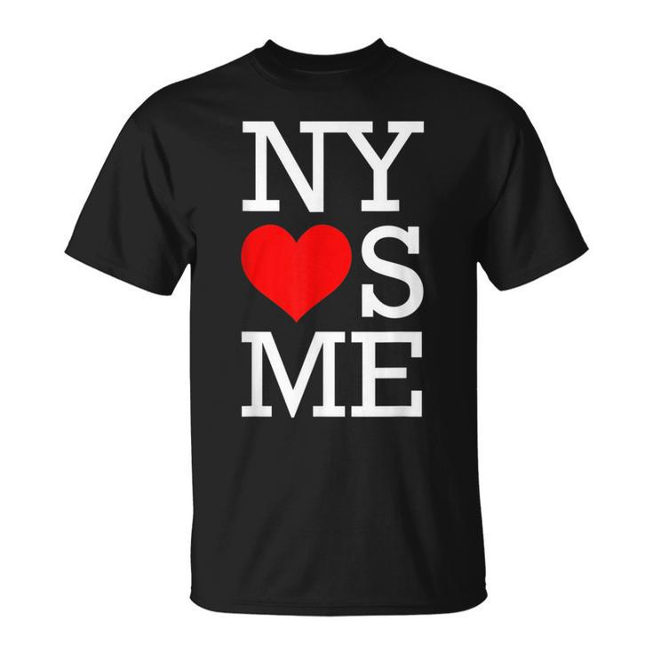 Ny Loves Me I Heart New York T-Shirt
