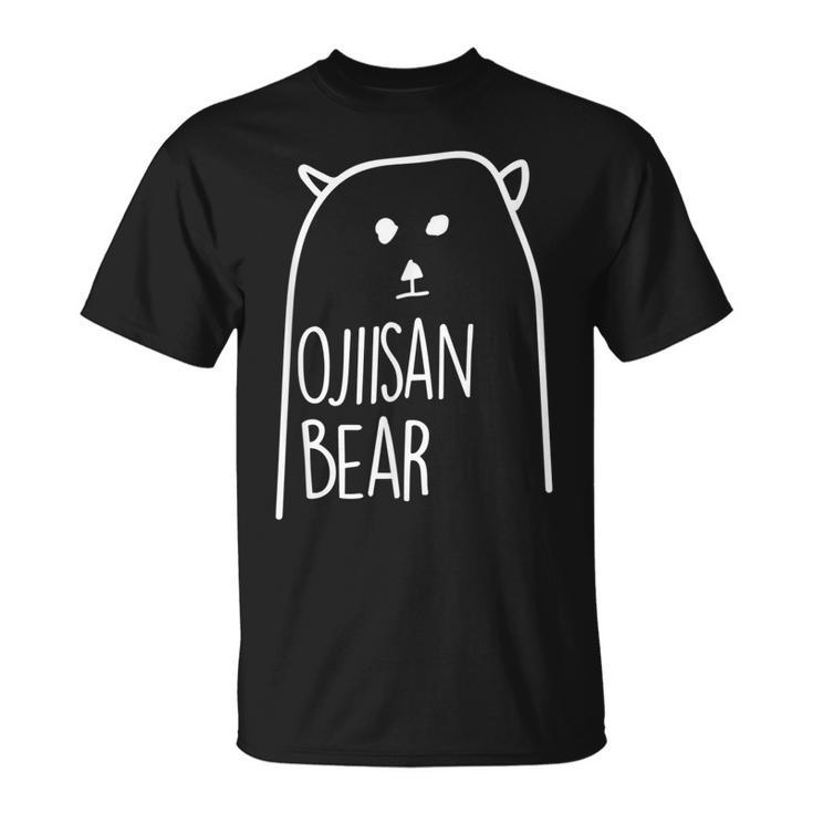 Ojiisan Bear Japanese Grandpa Family Matching Fathers Day  Gift For Mens Unisex T-Shirt