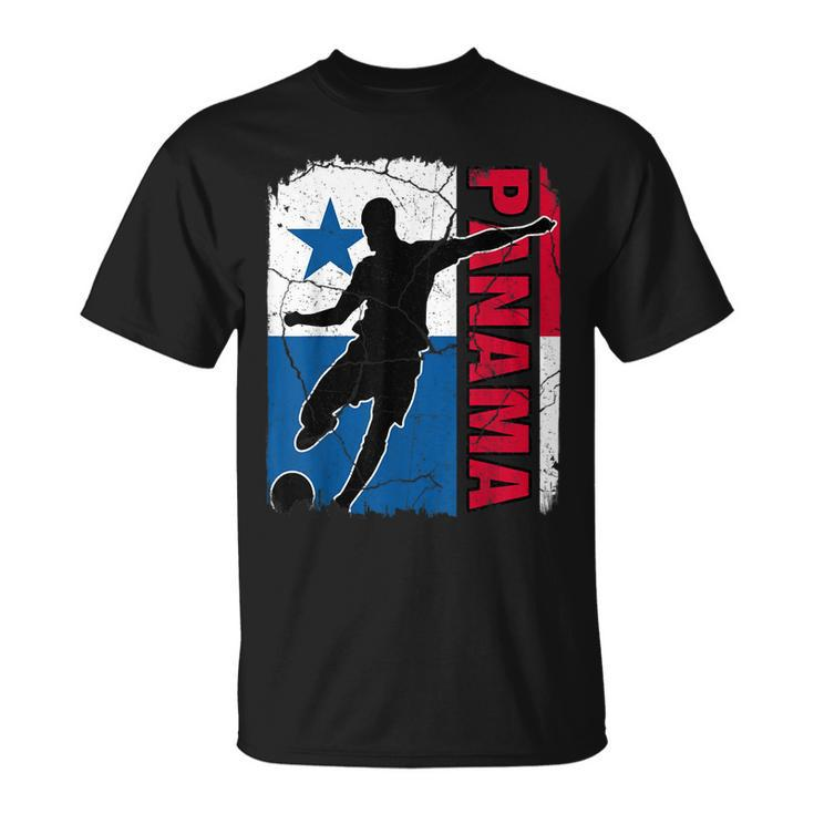 Panamanian Soccer Team Panama Flag Jersey Football Fans  Unisex T-Shirt