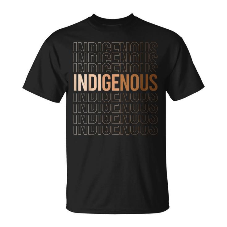Peace Love Native Blood Native American Indigenous Black  Unisex T-Shirt