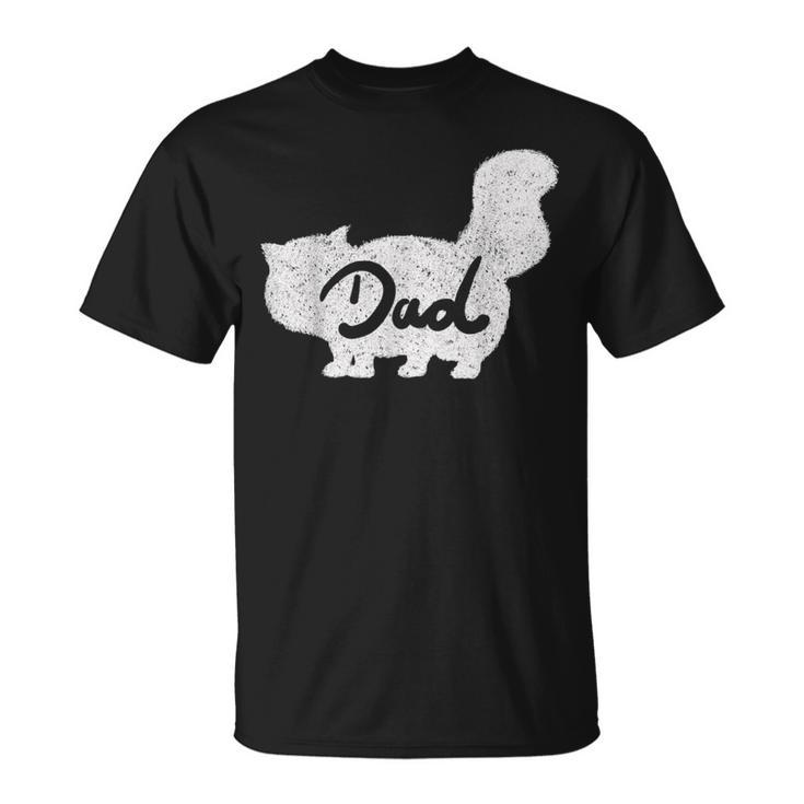 Persian Cat Dad Vintage T T-Shirt
