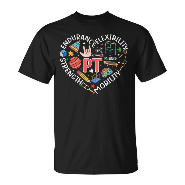 Physical Therapy Physical Therapist Pt Therapist Month T-Shirt