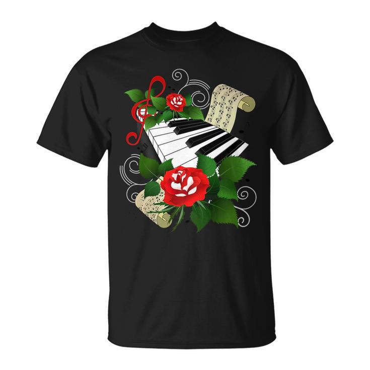 Piano Keyboard Piano Funny Gifts Unisex T-Shirt