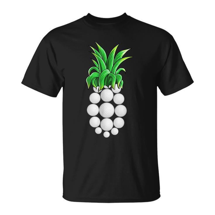 Pineapple Golf T  Hawaiian Aloha Beach Gift Hawaii  Unisex T-Shirt