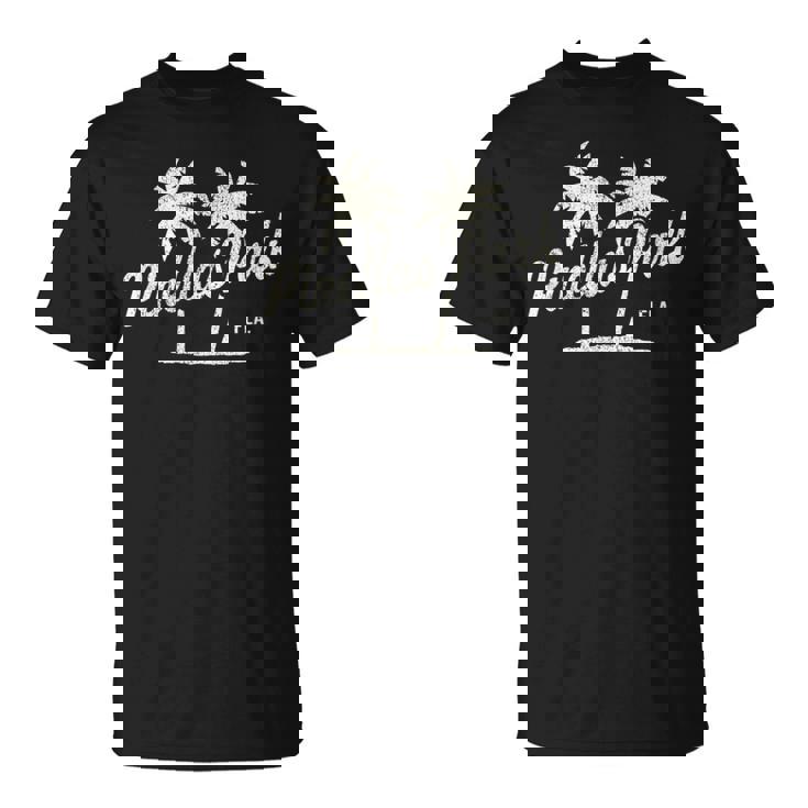 Pinellas Park Florida Vintage 70S Palm Trees Graphic T-Shirt