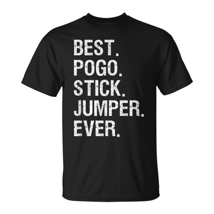 Pogo Stick Jumper Jumping Best T-Shirt