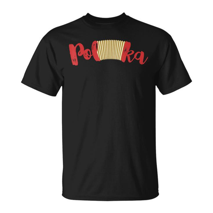 Polka Music Accordion Polka Lover T-Shirt