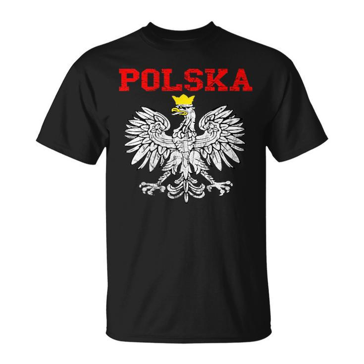 Polska Polish Eagle Poland Flag Polish Pride Polska Poland  Unisex T-Shirt