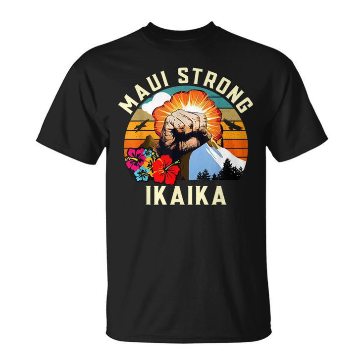 Pray For Maui Hawaii Strong Apparel Matching Family T-Shirt