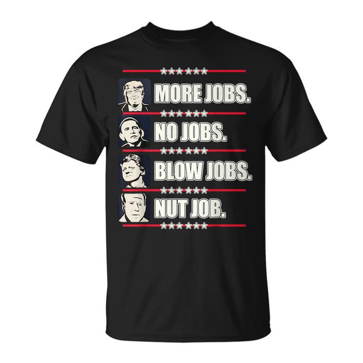 Presidents Vote Trump Anti Biden Obama Clinton Funny Choice  Unisex T-Shirt