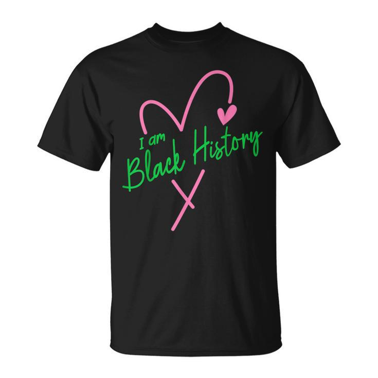 Pretty Cute I Am Black History Aka   Unisex T-Shirt