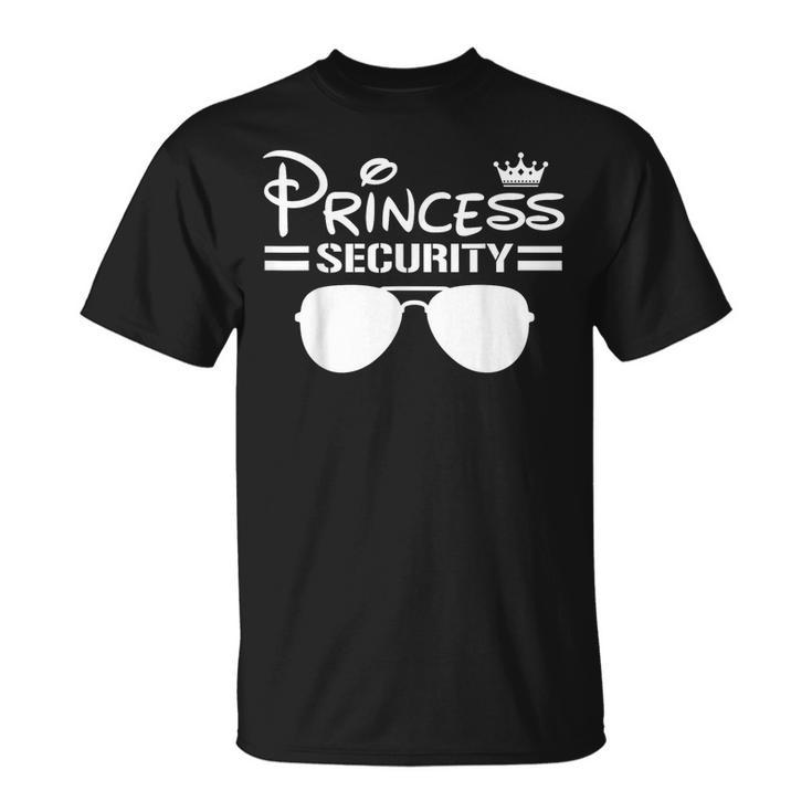 Princess Security Birthday Halloween Party T-Shirt