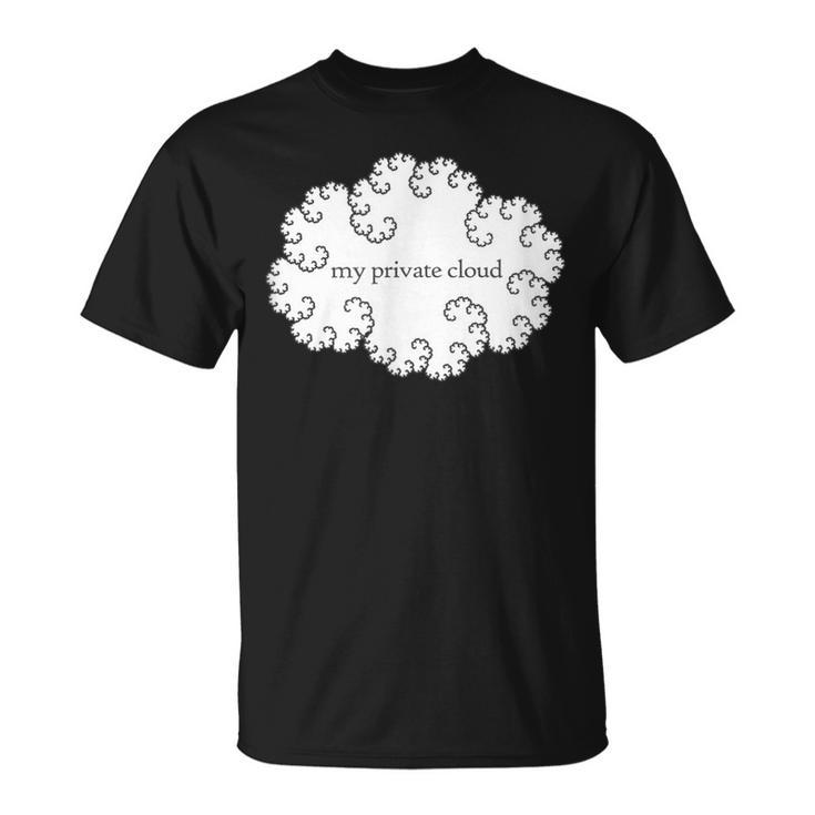 Private Cloud Computing Apparel For Tech Workers T-Shirt