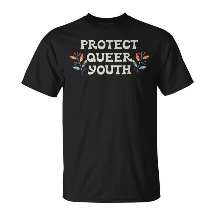 Protect Queer Youth Protect Trans Kids Trans Pride Month  Unisex T-Shirt