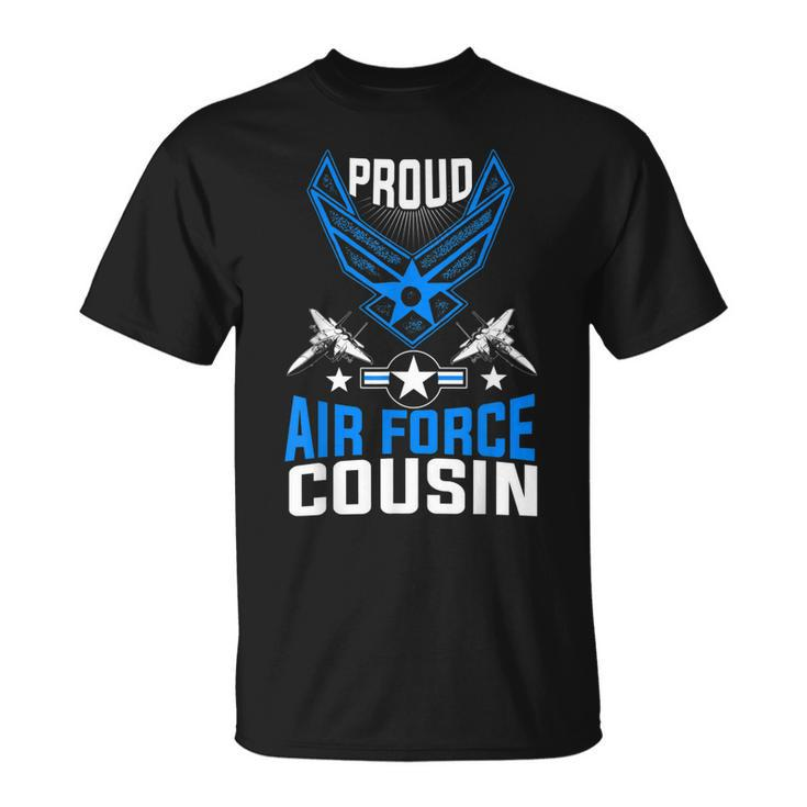 Proud Air Force Cousin  Veteran Pride   Unisex T-Shirt