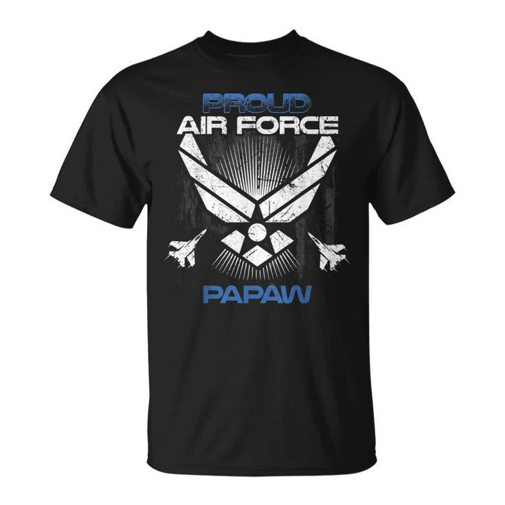 Proud Air Force Papaw  Veterans Day   Unisex T-Shirt