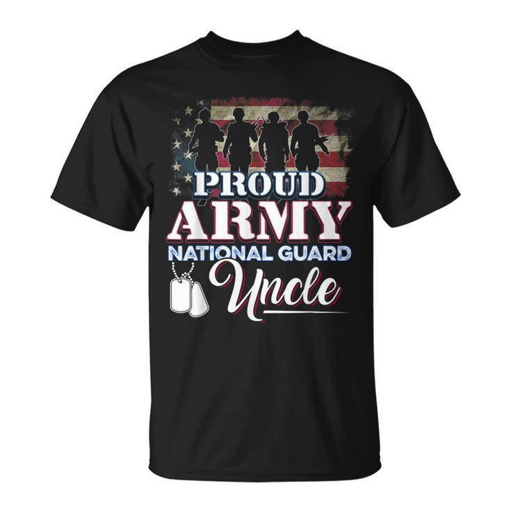 Proud Army National Guard Uncle  Veteran   Unisex T-Shirt