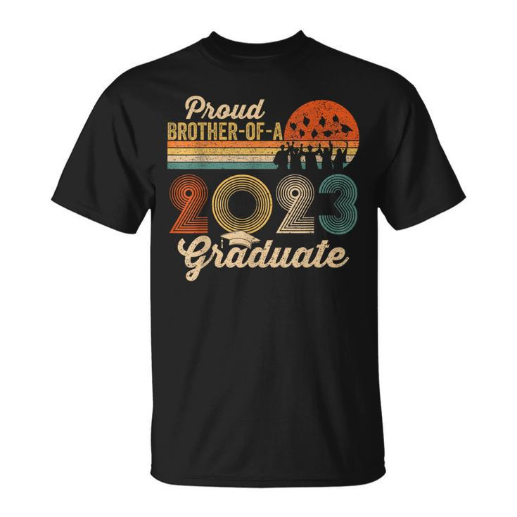 Proud Brother Of A Class Of 2023 Graduate Senior Graduation Unisex T-Shirt