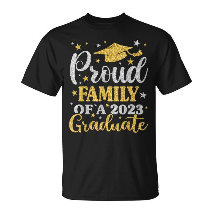 Proud Family Of A 2023 Graduate Senior 23 Family Graduation  Unisex T-Shirt