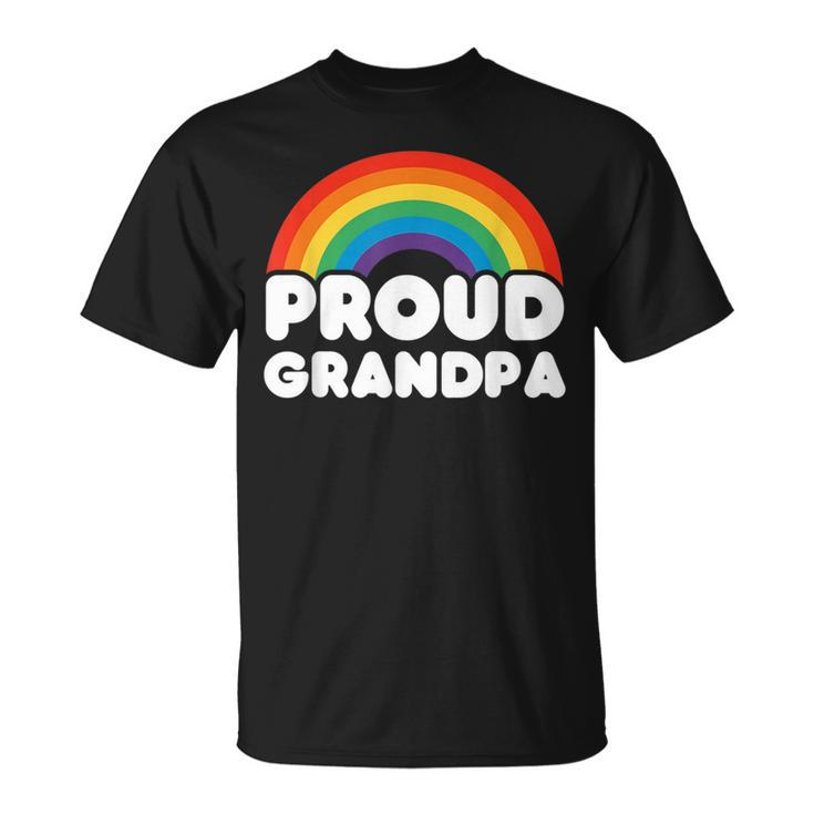 Proud Grandpa Lgbt Flag Gay Pride Lgbtq  Unisex T-Shirt