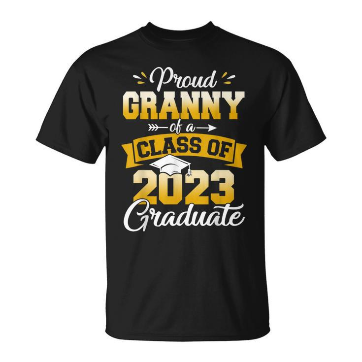 Proud Granny Of A Class Of 2023 Graduate Senior Graduation Unisex T-Shirt