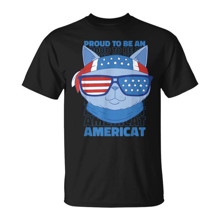 Proud To Be An Americat 4Th Of July Americat Us Flag Unisex T-Shirt