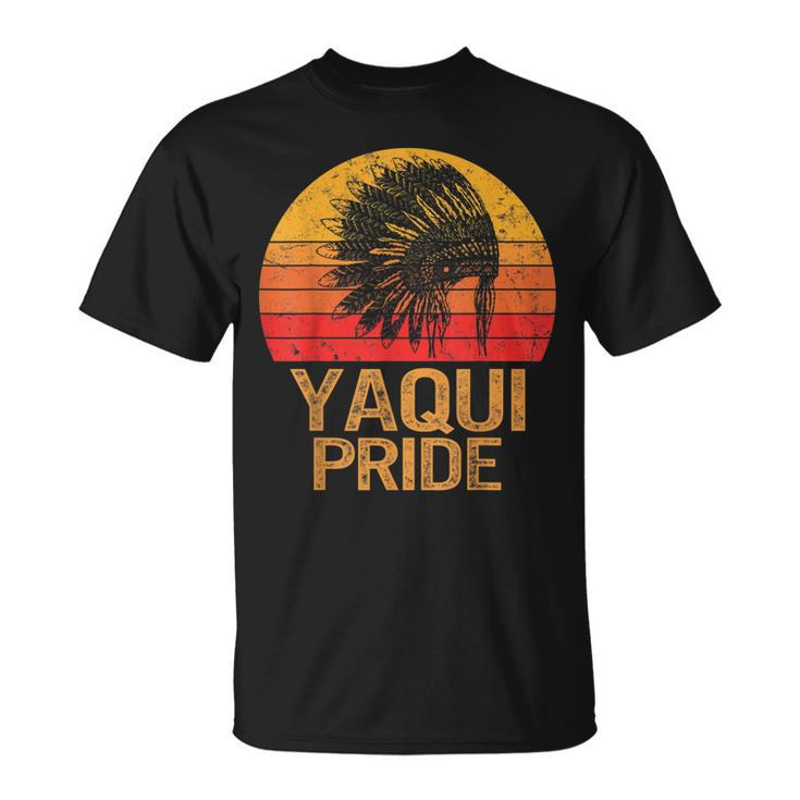 Proud To Be Yaqui Native American Indigenous Pride Indian  Unisex T-Shirt