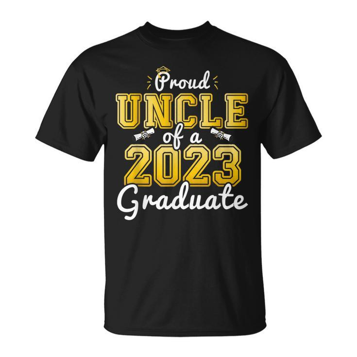 Proud Uncle Of A 2023 Graduate Senior 23 Graduation  Unisex T-Shirt