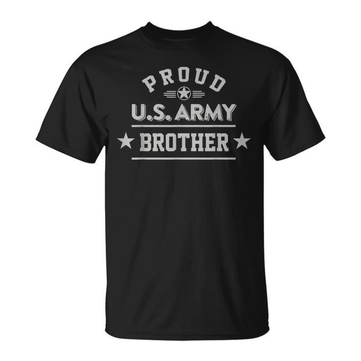 Proud Us Army Brother Light   Military Family   Unisex T-Shirt