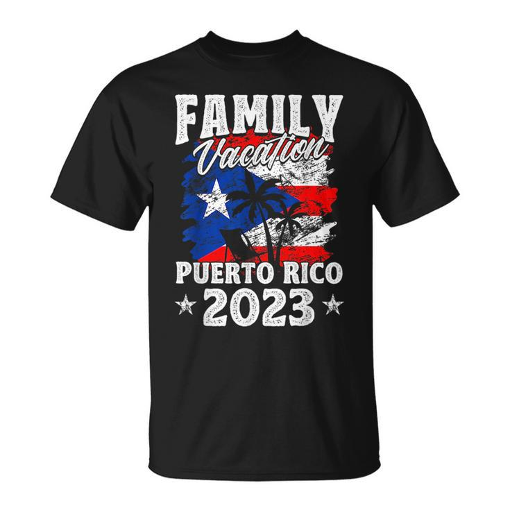 Puerto Rico Family Vacation Puerto Rico 2023 Puerto Rican  Unisex T-Shirt