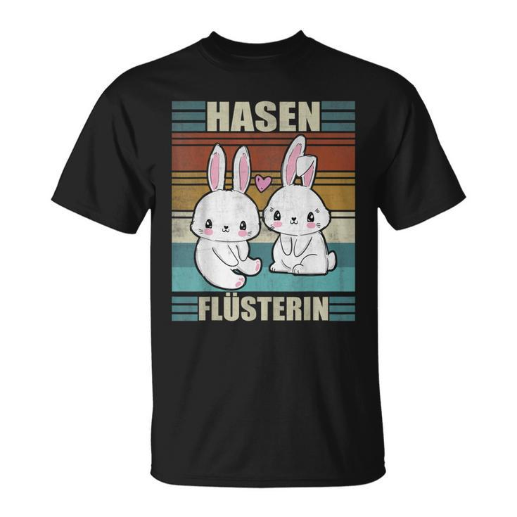 Rabbit Whispering Cute Rabbit Mum Rabbit  Gift For Women Unisex T-Shirt