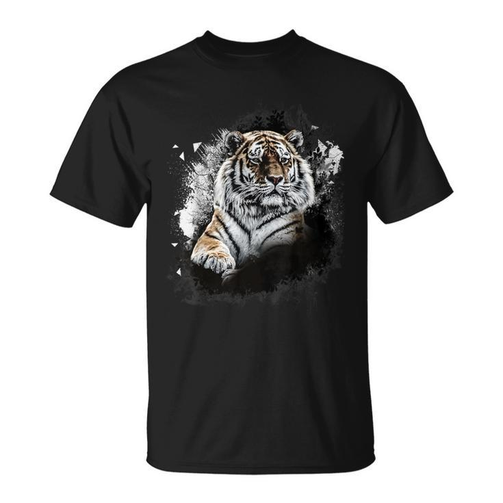 Realistic Awesome Tiger Animal Lovers T-Shirt