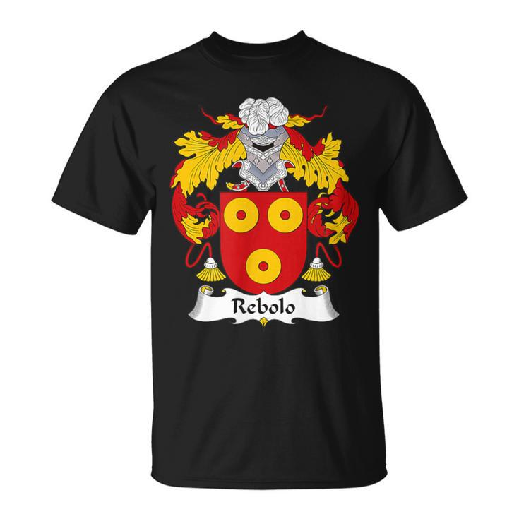 Rebolo Coat Of Arms Family Crest T-Shirt
