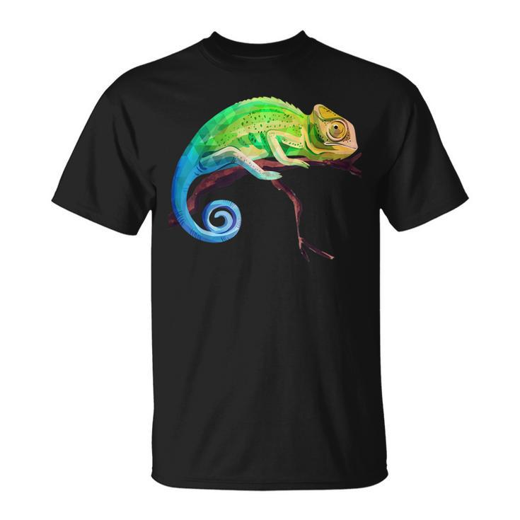 Reptile Zoo Keeper Idea Lizard Safari Chameleon T-Shirt