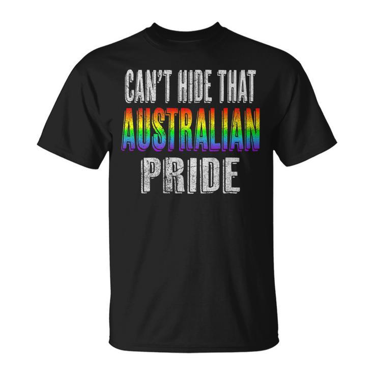 Retro 70S 80S Style Cant Hide That Australian Pride   Unisex T-Shirt