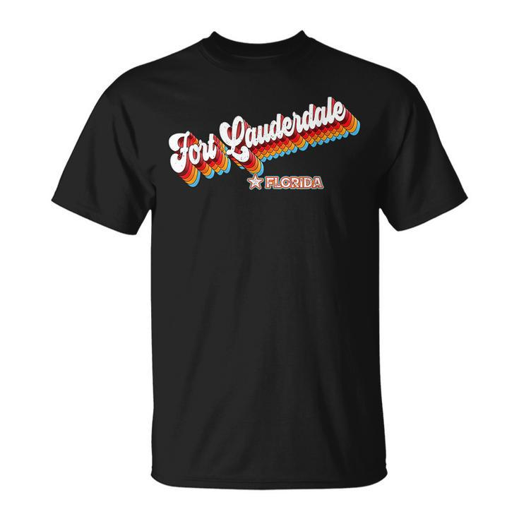 Retro 80S Fort Lauderdale Florida Fl  Unisex T-Shirt
