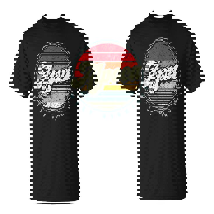 Retro Alpoca Home State Cool 70S Style Sunset T-Shirt Retro Alpoca Home State Cool 70S Style Sunset T-Shirt