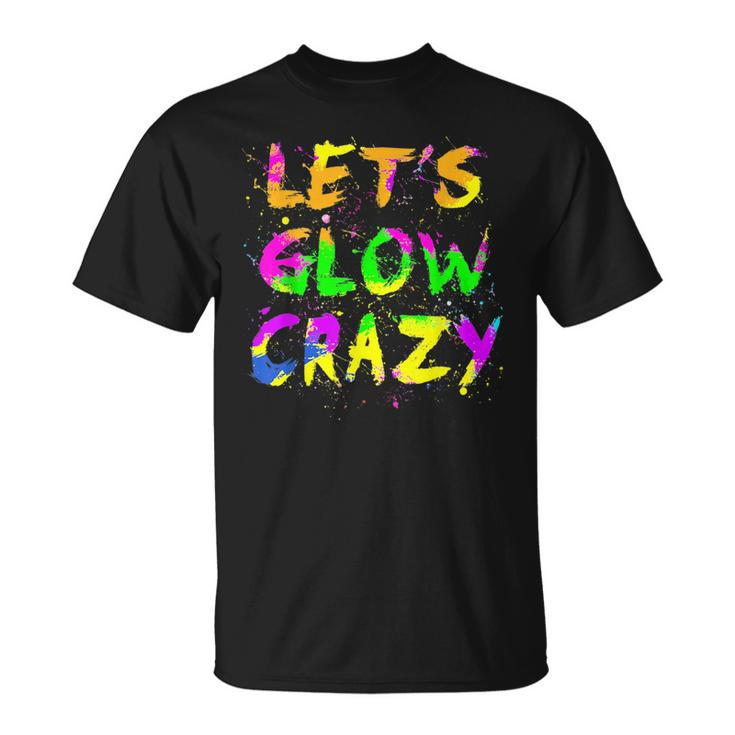 Retro Glow Design For Kids And Adults In Bright Colors 80 90  Unisex T-Shirt