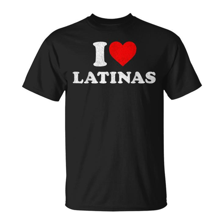 Retro I Heart Latinas Clothing I Love Latinas T-Shirt