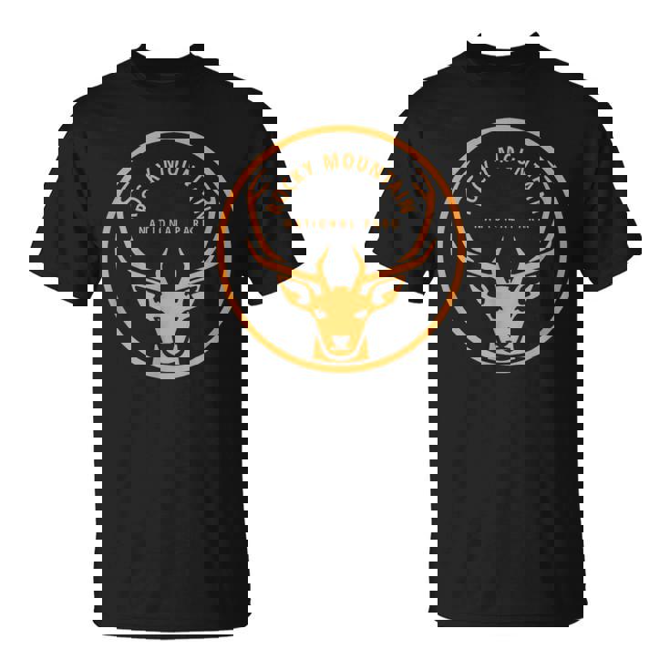 Rocky Mountain National Park Vintage Elk Souvenir Retro T-Shirt