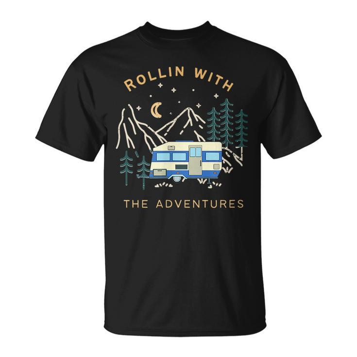Rolling With The Adventures Embrace The Journey Unisex T-Shirt