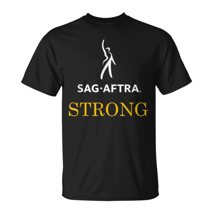 Sag Aftra Strong On Strike T-Shirt