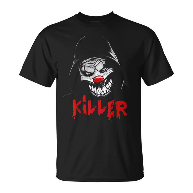 Scary Killer Clown  Unisex T-Shirt