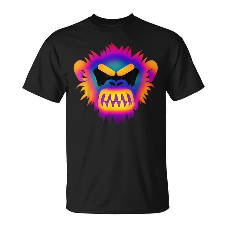Scary Monkey Halloween Spooky Fun Costume Kids  Unisex T-Shirt
