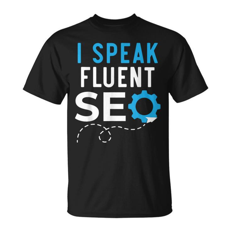 Search Engine Optimization Seo Marketing Job Internet T-Shirt