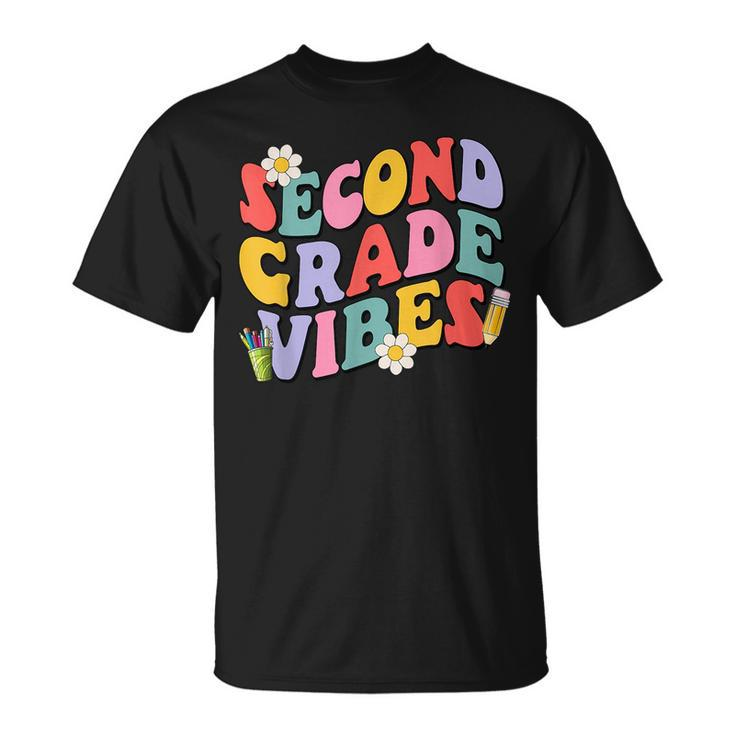 Second Grade Vibes Back To School 2Nd Grade Team 1St Day  Unisex T-Shirt