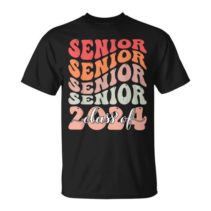 Senior 2024 Class Of 2024 Back To School Graduation 24 Unisex T-Shirt