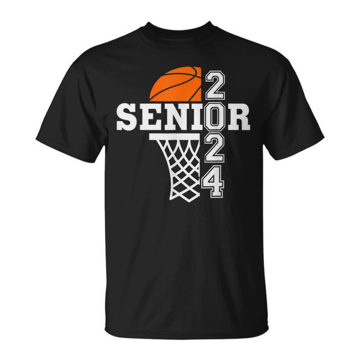 Senior Class Of 2024 Basketball Seniors Back To School Unisex T-Shirt