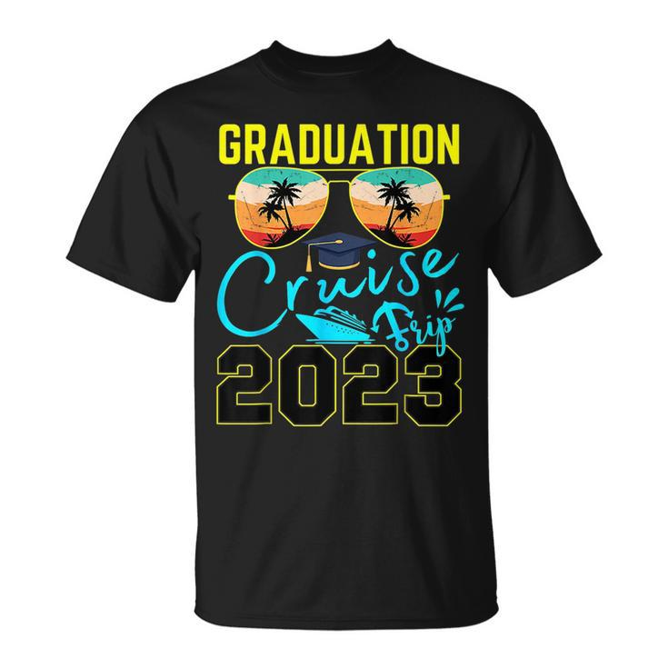 Senior Graduation Cruise Trip 2023 Ship Cruise Grad Trip T-shirt