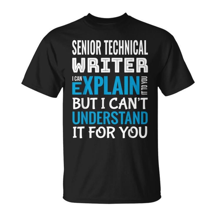 Senior Technical Writer T-Shirt